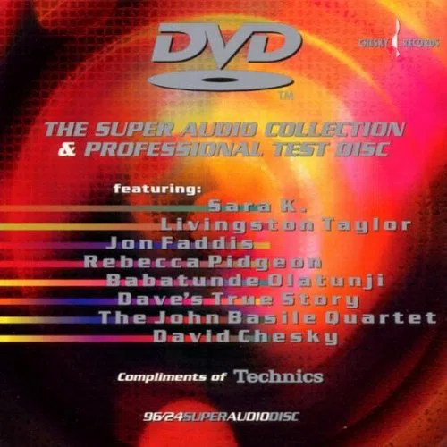 DVD Super Audio Collection Test Disc