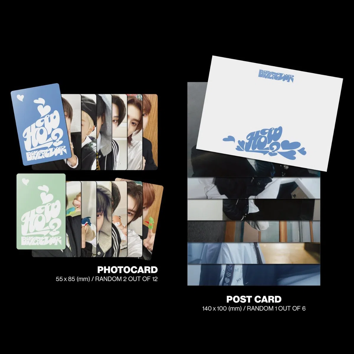 BOYNEXTDOOR - 2nd EP [HOW?] (Earth Ver.) Photo Book R + Photocard + Meme Card + 4-Cut Photo + Post Card + Scratch Card + Folded Poster + 3 Extra Photocards