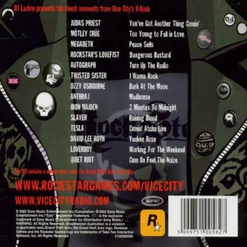 Grand Theft Auto : V - Rock Vol.1