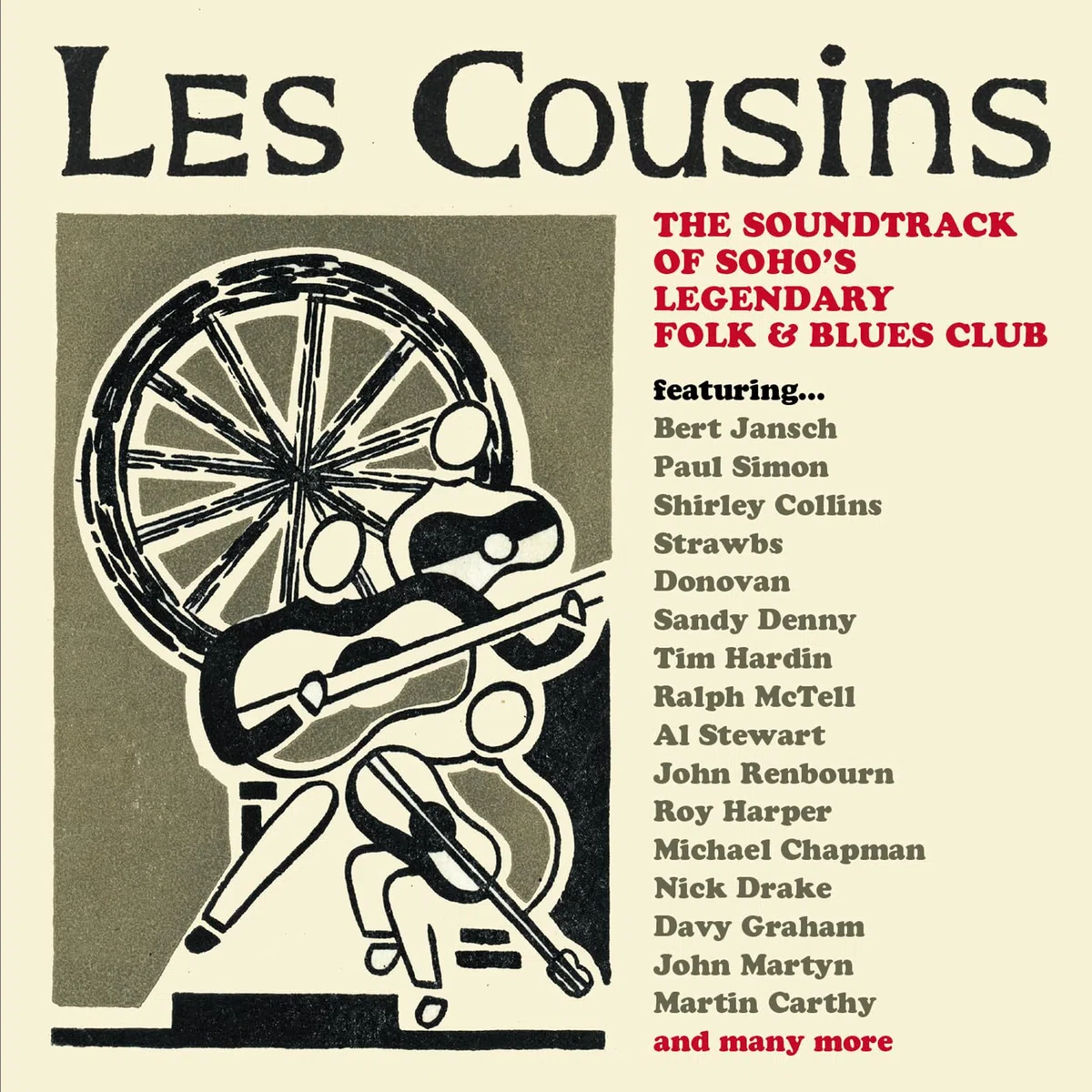 LES COUSINS - THE SOUNDTRACK OF SOHO'S LEGENDARY FOLK & BLUES CLUB CLAMSHELL BOX