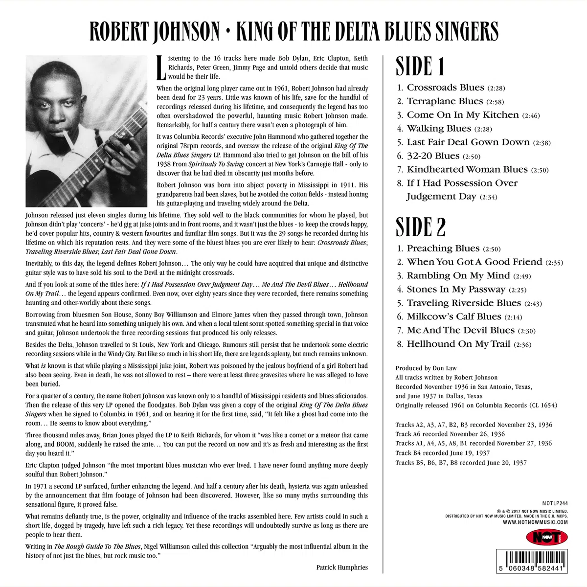 King Of The Delta Blues Singers