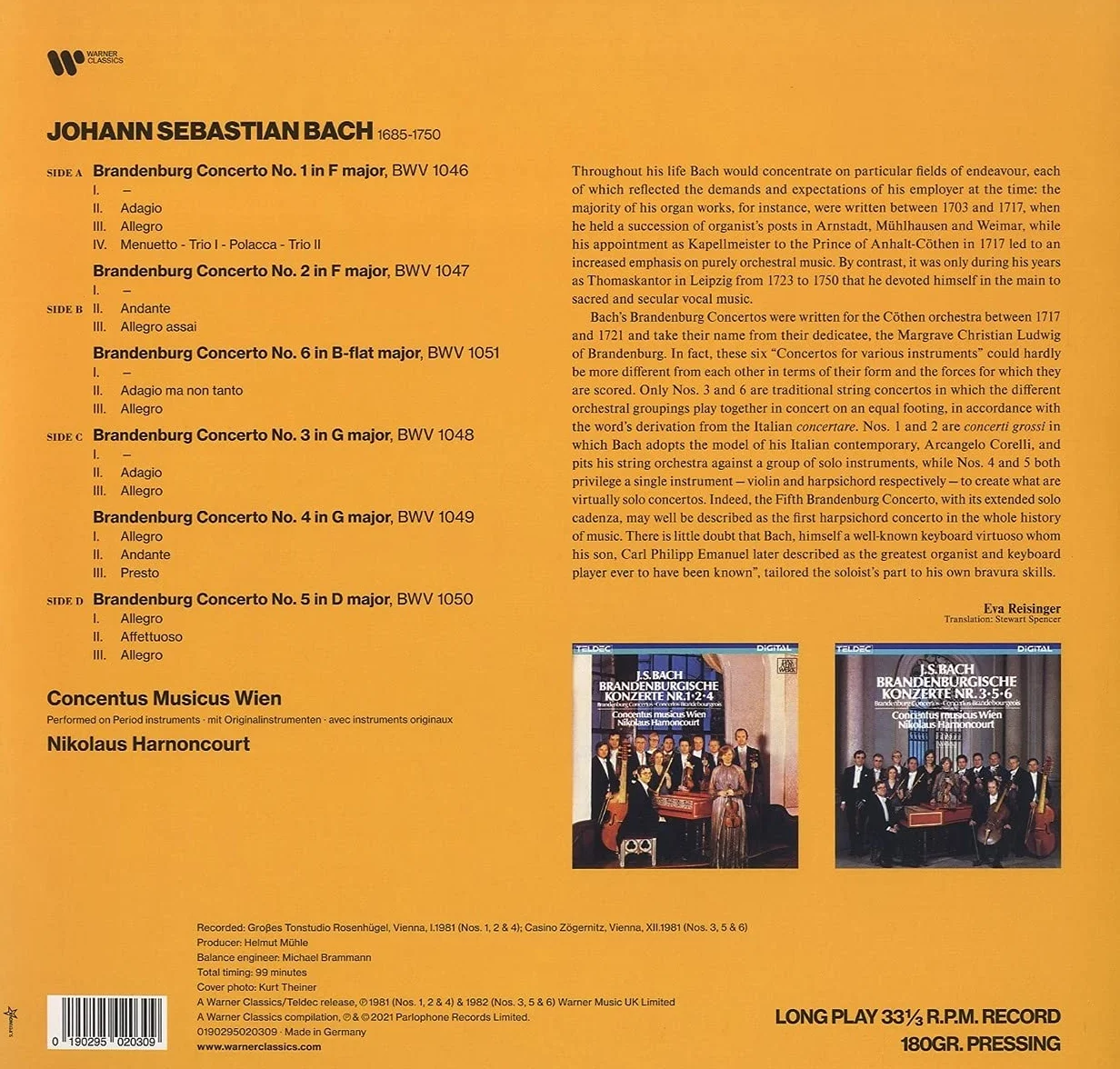 Bach Brandenburg Concertos