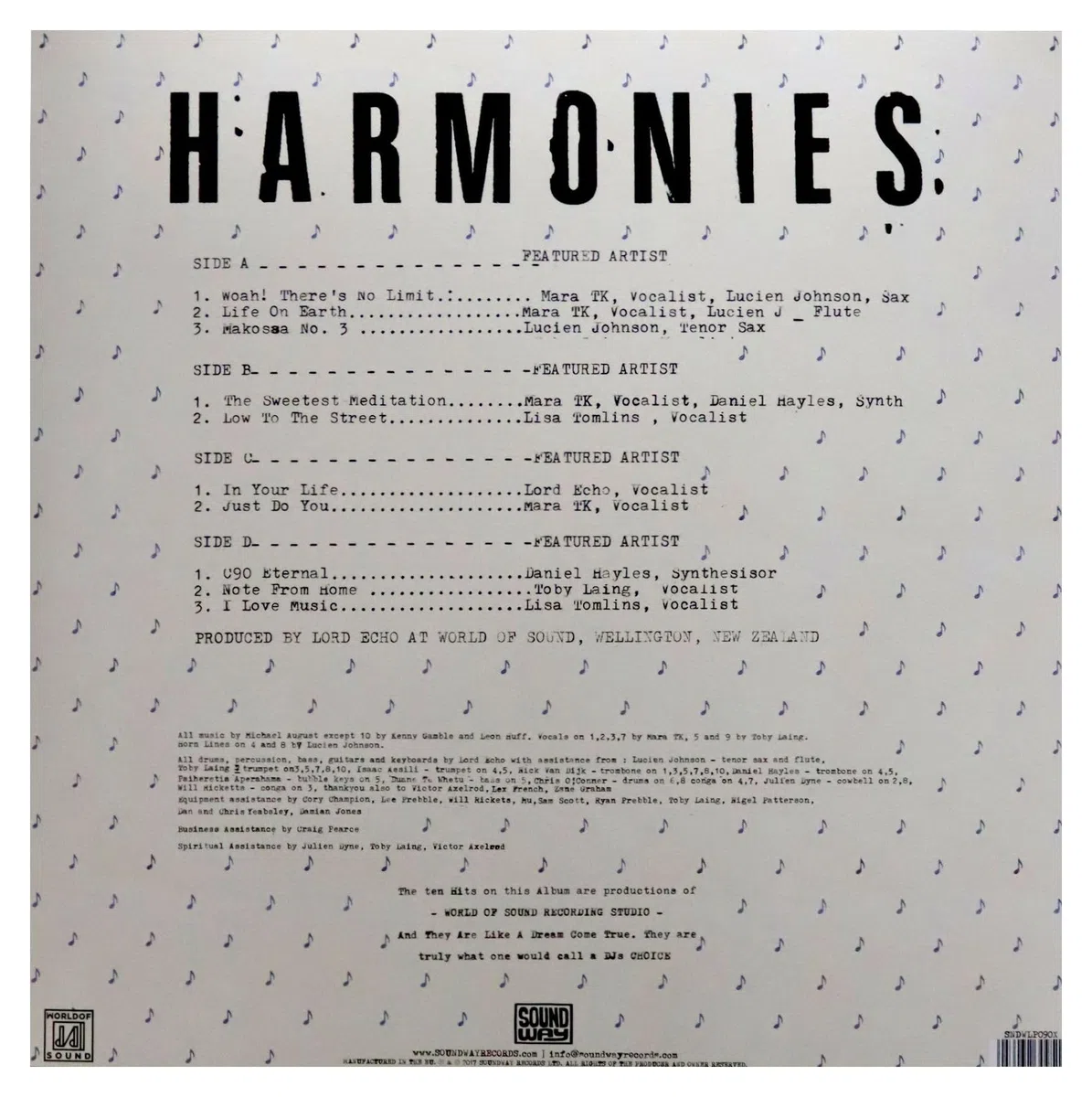 Harmonies: Dj Friendly Edition