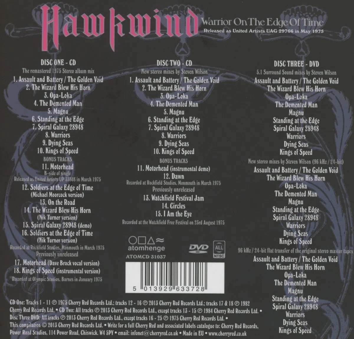 Warrior On The Edge Of Time:expanded Edition