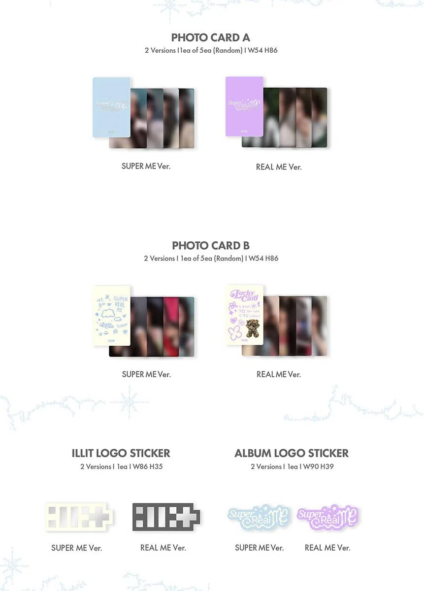 ILLIT [SUPER REAL ME] 1st Mini Album (SUPER ME Ver.) K-POP SEALED