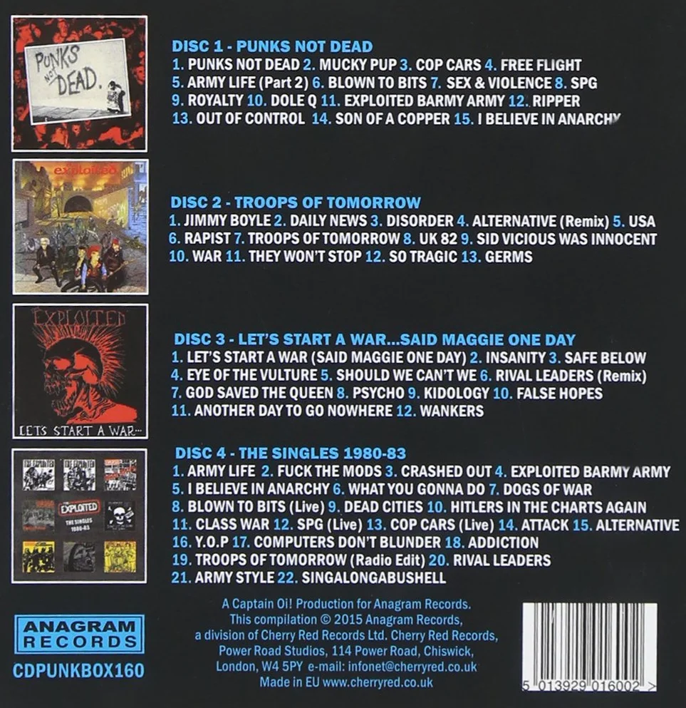 The Exploited 1980-1983