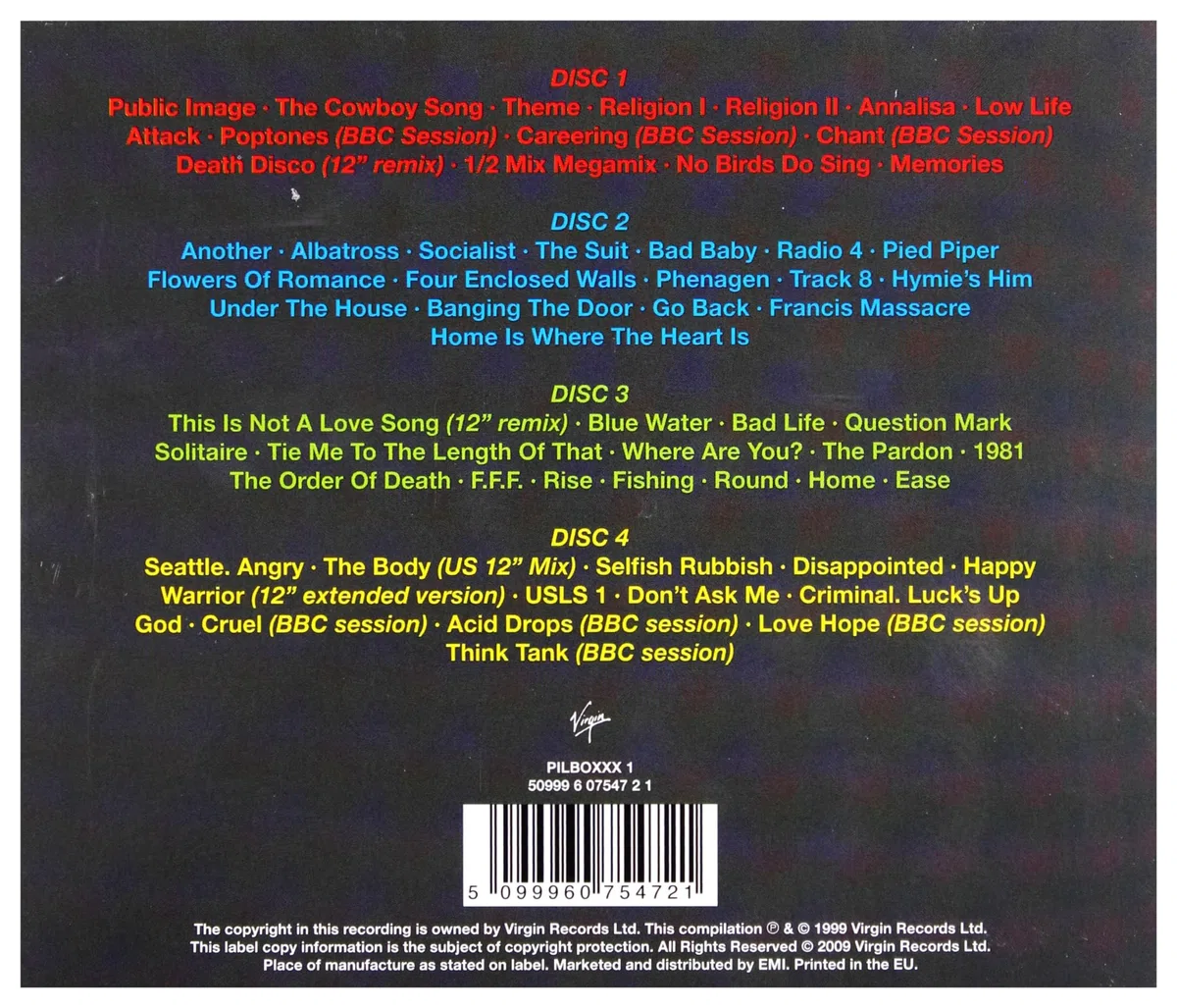 Plastic Box-Special Edition