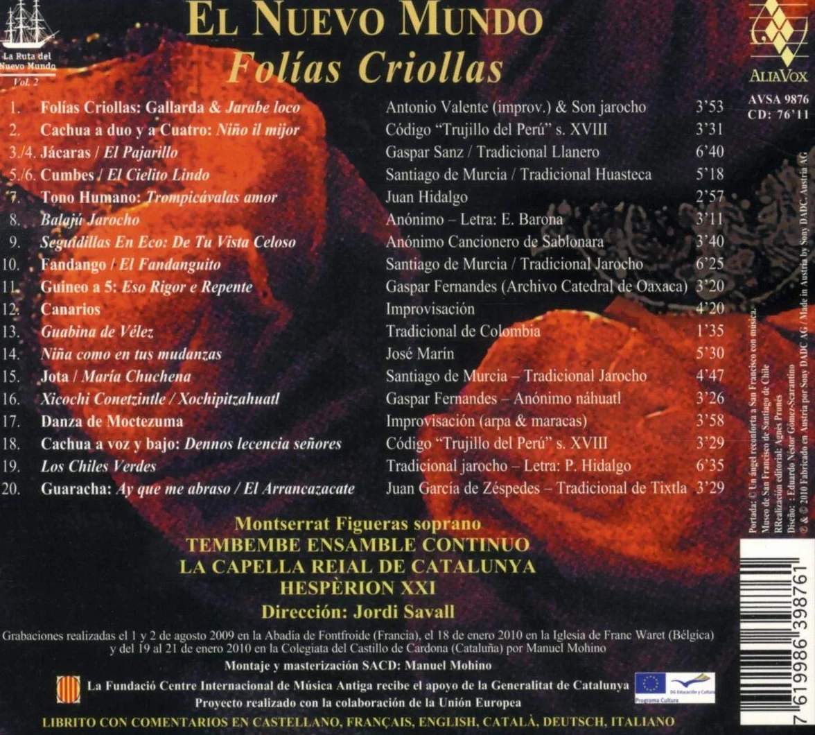 El Nuevo Mundo-Folias Criollas