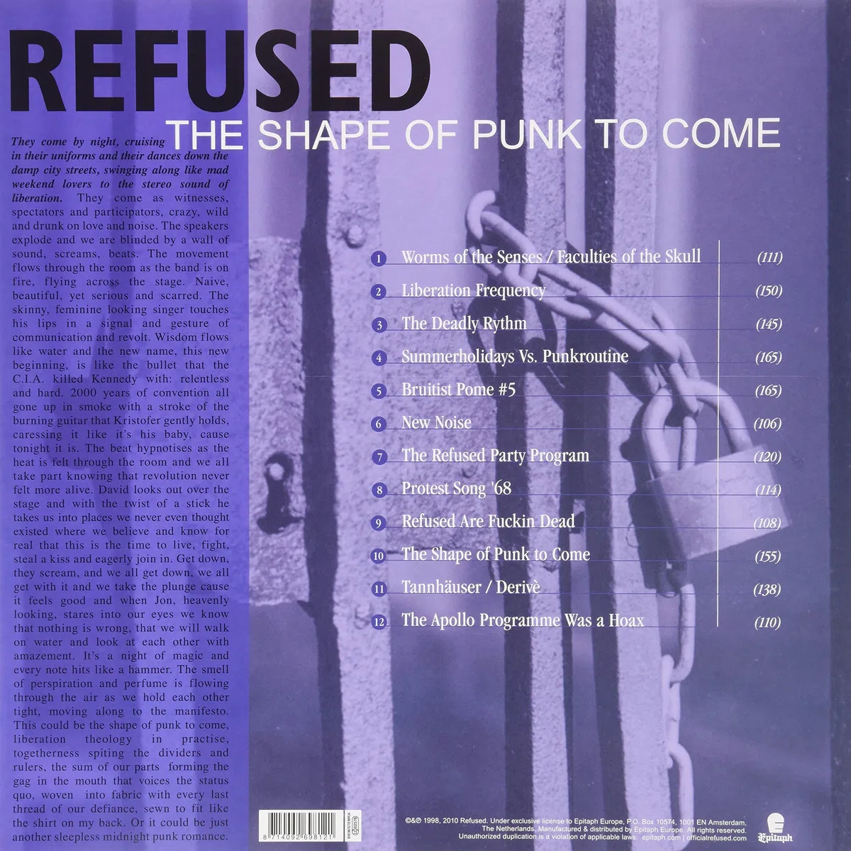 The Shape of Punk to Come